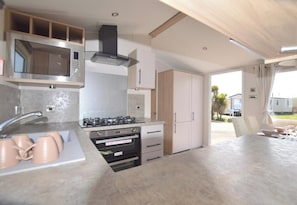 Microwave, oven, stovetop