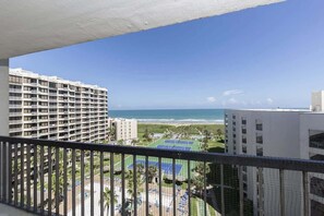 Apartment, Multiple Beds, Balcony, Ocean View (Saida Towers #31001) | Property grounds - Sweeping 10th Floor Views - Up to 8 - Beachfront (South Padre Island)