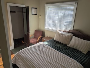 Room - Newly renovated late 1800's space with rich wood floors and French doors (Marshall)