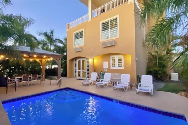 Pool - Private Home Pool Ocean Views Steps to Beach (Rincon)