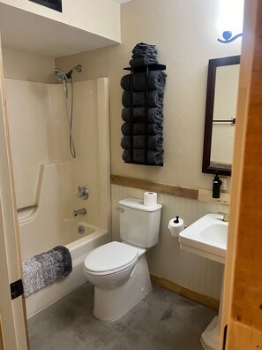 Shower, hair dryer, towels, soap - 3-bedroom house in lovely Glendale with cool AC for relaxing stay (Glendale)