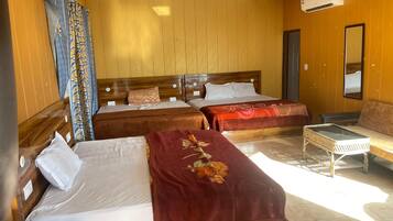 Familie tweepersoonskamer, uitzicht op rivier