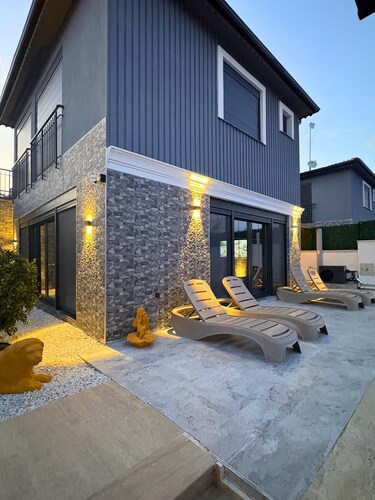 Hamurs Villa with Heated Pool and Jacuzzi Belek Antalya