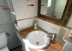 Hair dryer, towels, soap, toilet paper - Charming Occitan Village House: Live Quarante Like a Local.  (Quarante)