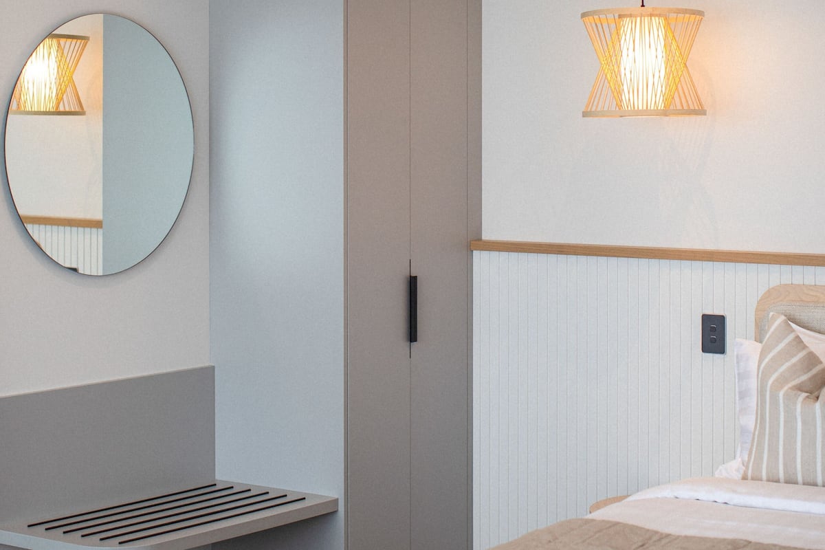 Departamento Deluxe, vista al océano