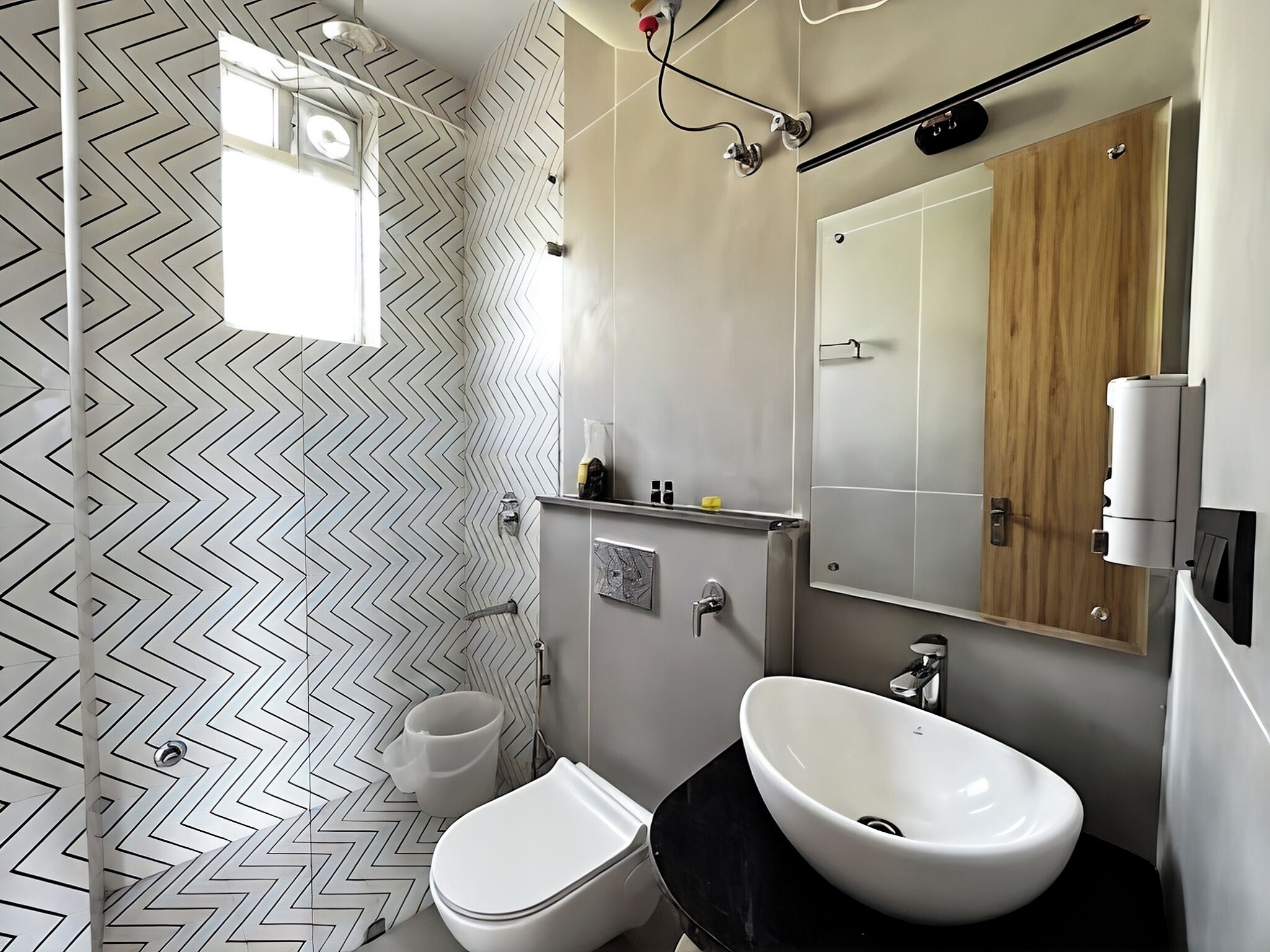 Handdoeken, zeep, toiletpapier