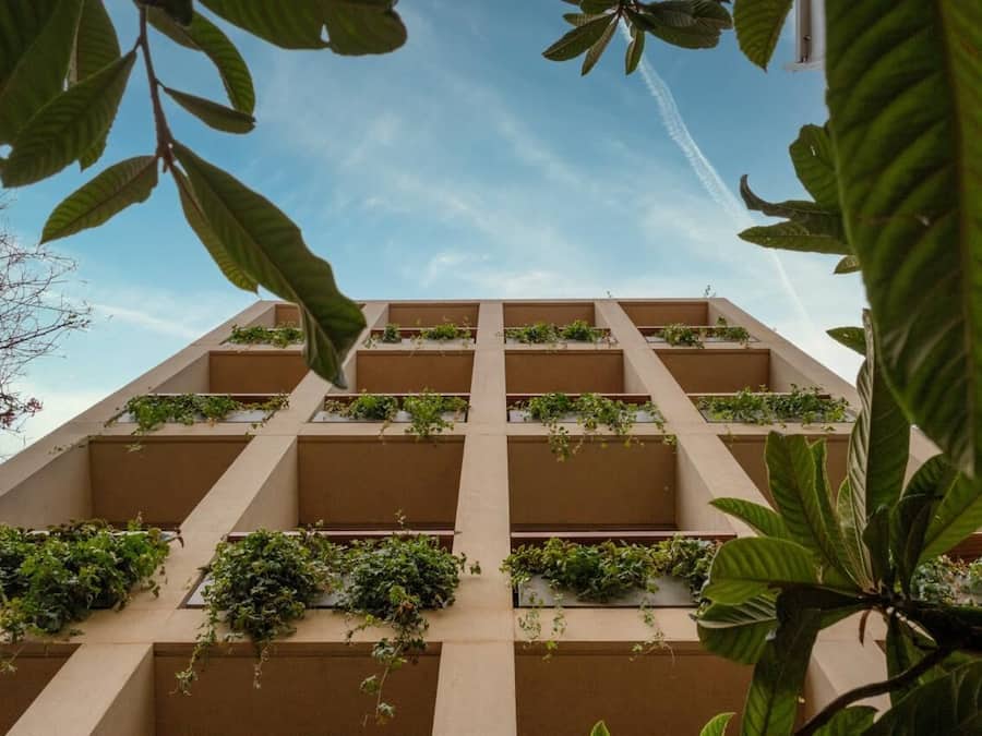 Fachada da propriedade