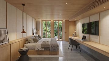 Luxury Suite, 1 King Bed | In-room safe, desk, laptop workspace, blackout curtains