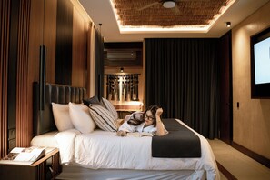 Chambre Supérieure, balcon