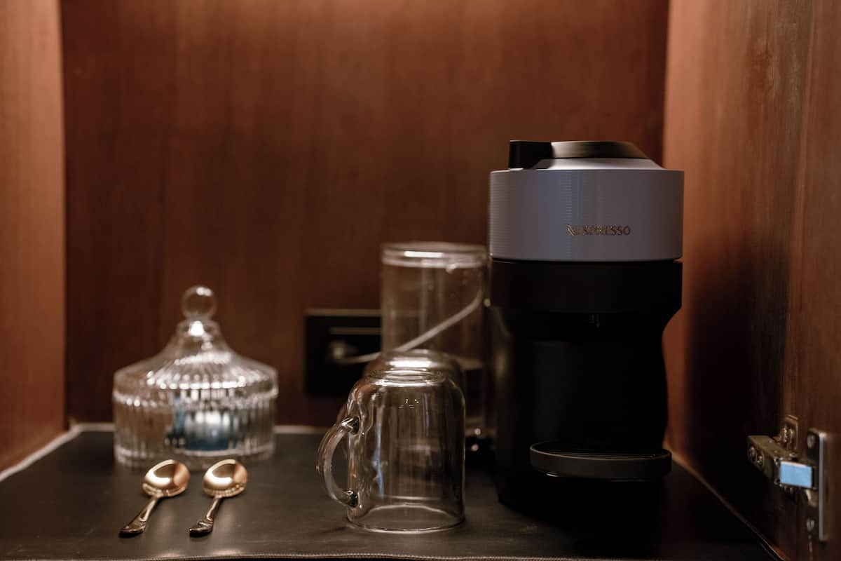 Doppia Junior, balcone | Caffè e/o macchina per il caffè