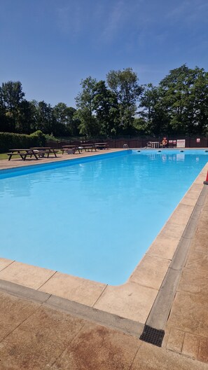 Pool - Cosy Chalet 119 - Glan Gwyna Holiday Park, onsite pool, near beaches & Snowdonia (Caeathro)