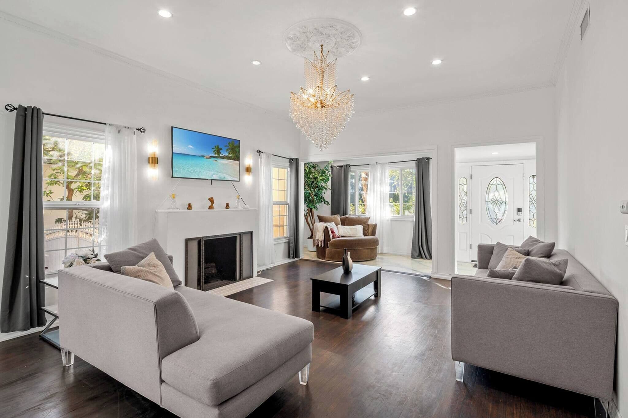 Ferienhaus, 5 Schlafzimmer, barrierefrei | Wohnzimmer