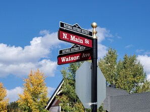Exterior detail - BEST LOCATION! Cozy condo on Main Street. Walk to gondola. (Breckenridge)