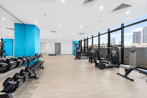 Studio - Free Housekeeping Visits During Your Stay - Stayshort - Contemporary Studio Retreat in Meydan That Sleeps 2 (Dubai)