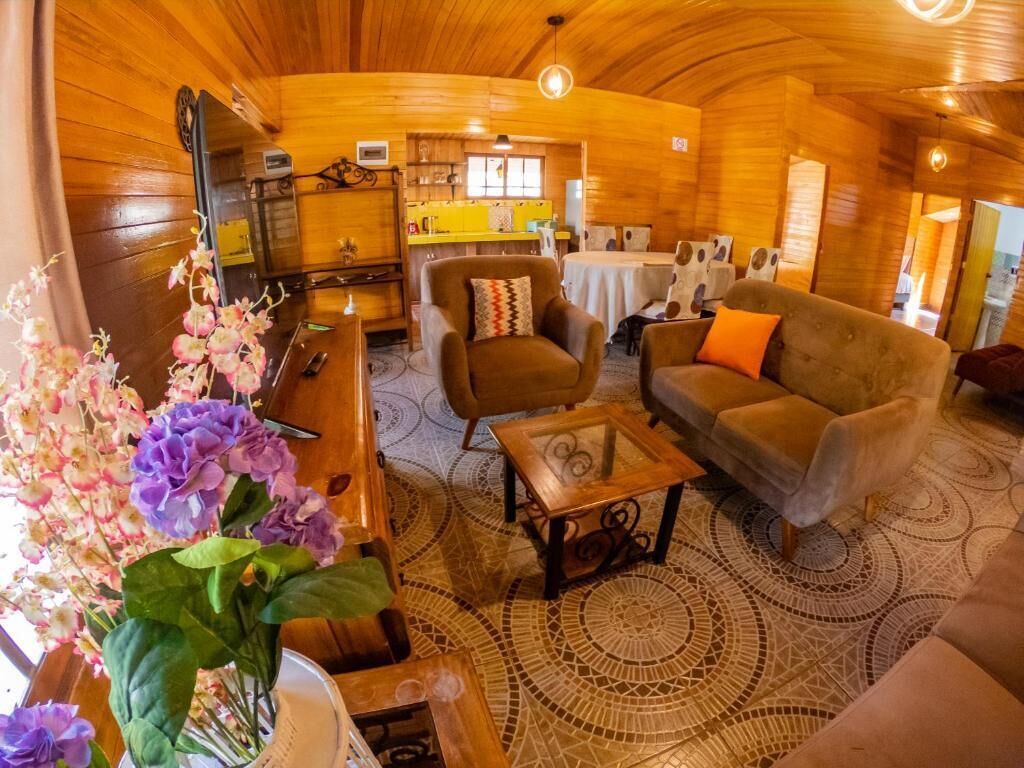 Bungalow, patio, vistas al jardín | Zona de estar