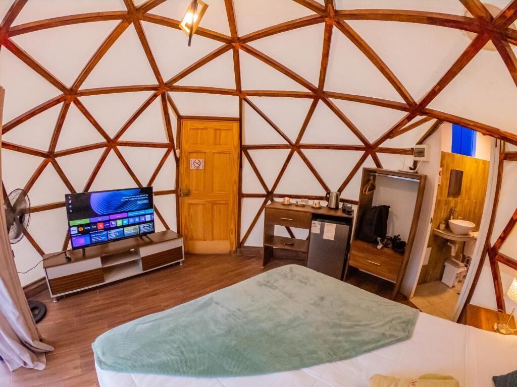 Bungalow, 1 giường cỡ queen, ban công, quang cảnh vườn