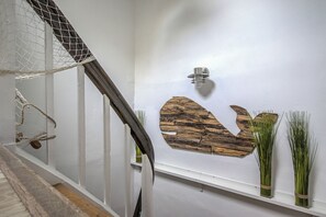 华丽公寓, 1 张大床和 1 张沙发床, 无烟房, 简易厨房 (Suite La Baleine) | 住宿内部