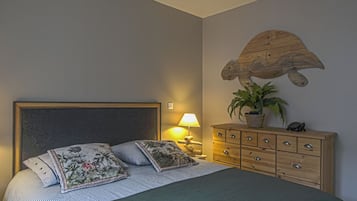 Studio – deluxe, 1 queensize-seng, ikke-røyk, tekjøkken (Studio La Tortue) | Sengetøy av topp kvalitet, individuelt dekorert og individuelt innredet