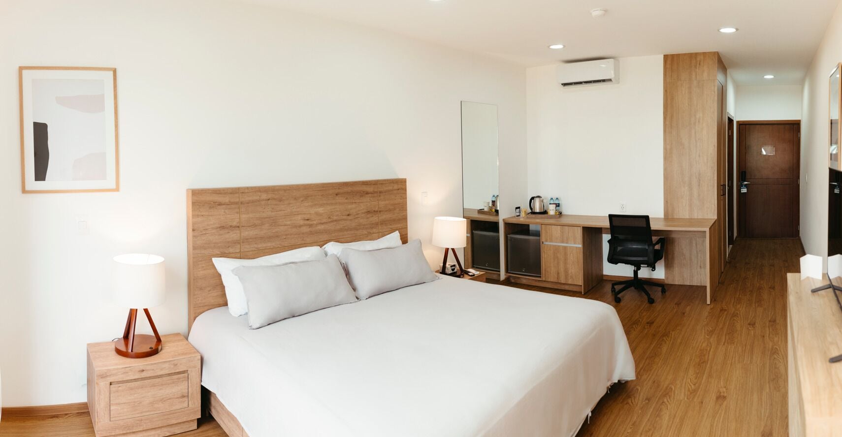 标准双人房或双床房, 花园景观