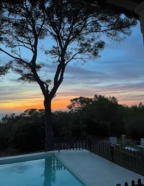Alberca al aire libre 