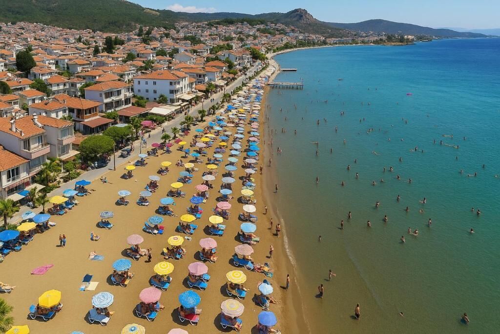 Chambre Double, balcon, vue ville | Plage