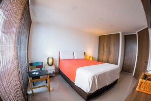1 bedroom, iron/ironing board, free WiFi, bed sheets - Modern apartment with pool in Bello Horizonte | Near the beach (Santa Marta)