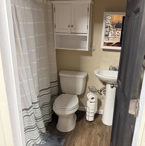 Hårtørrer, bidet, håndklæder, Sæbe