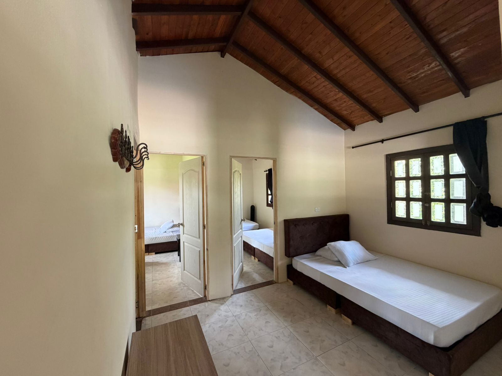 เคบินสำหรับครอบครัว, ลานระเบียง, วิวสวน