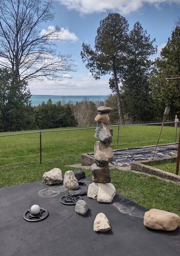 8th Heaven Mackinac Retreat Rustic/retro with quick access to Mackinac Island.