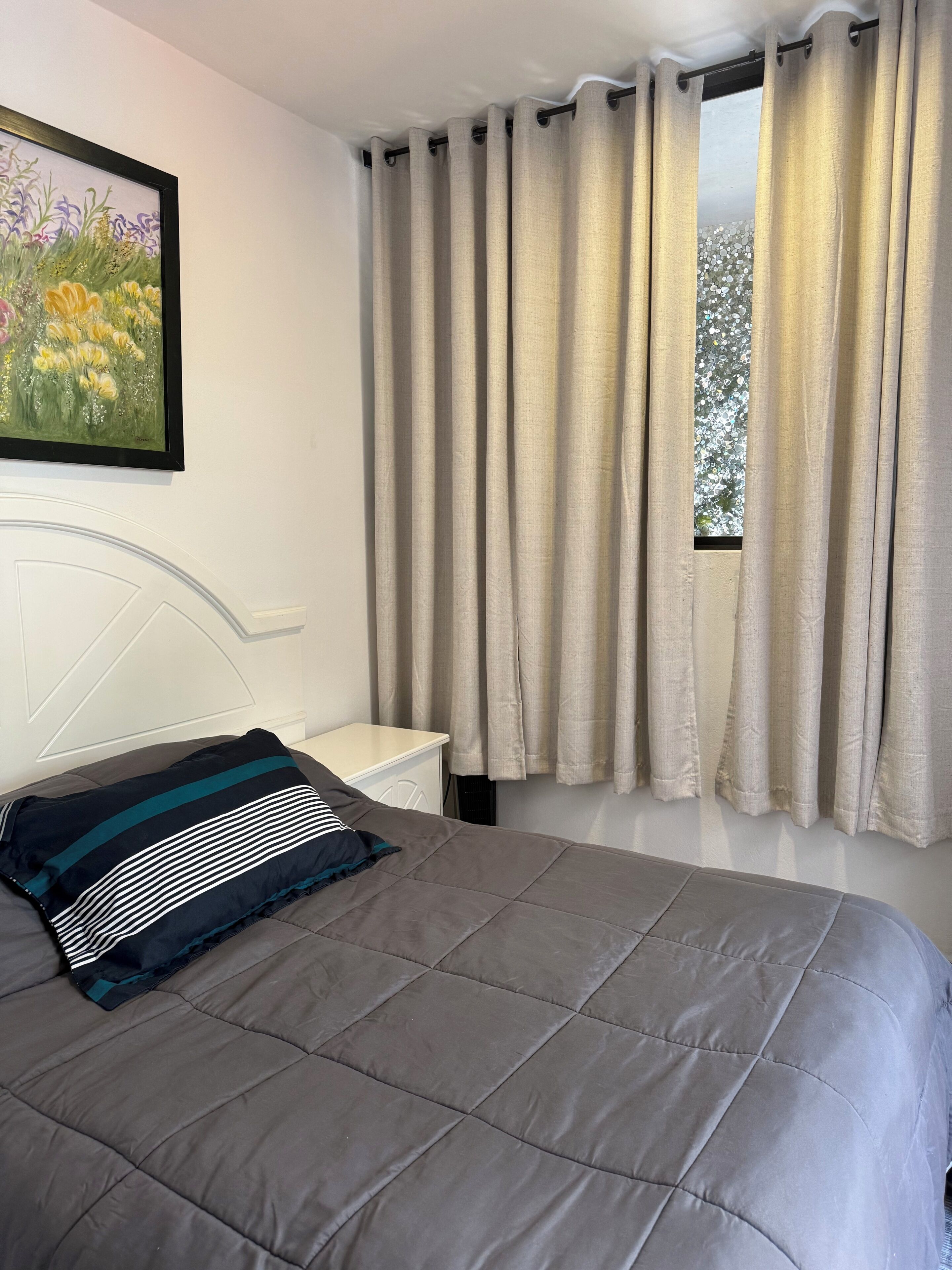 Kahden hengen perushuone, patio, näköala pihalle