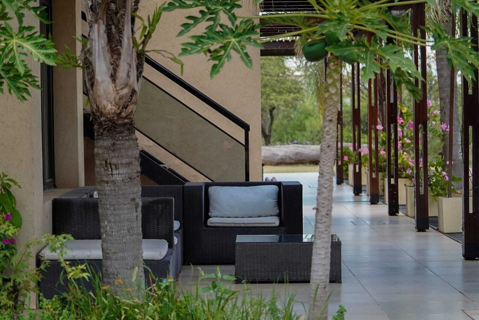 Overnattingsstedets uteområder