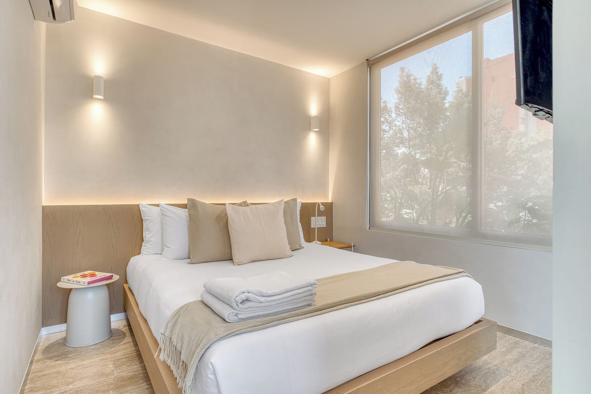 經典開放式客房, 陽台