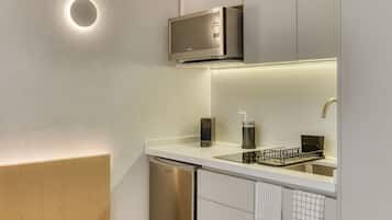 Estudio de lujo, patio | Cocina privada