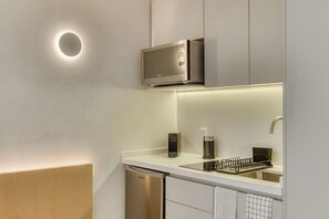 Estudio de lujo, patio | Cocina privada