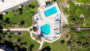 Pool - Wandering Waves - Beach Walkover and Pool! (St. Augustine)