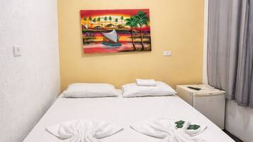 Standard Double Room | Blackout drapes, iron/ironing board, free WiFi, bed sheets