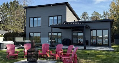 Chalet Panoramique Spa & Piscine, Lac Aylmer