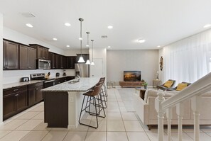 House (5 Bedrooms) | Private kitchen - Cozy and Spacious 5BR With Pool Near Disney Parks (Kissimmee)