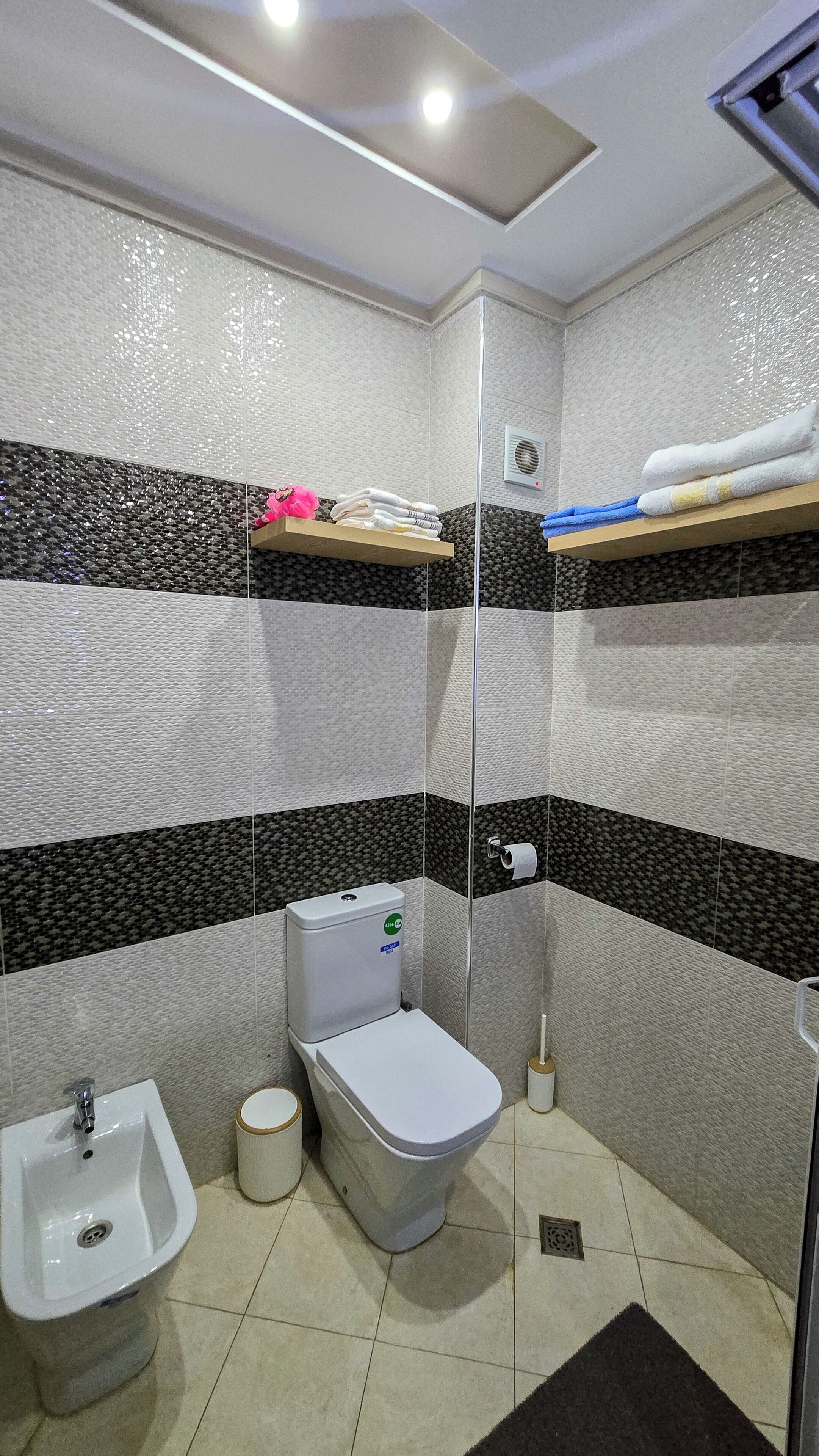 Apartment, 3 Schlafzimmer, Balkon, Stadtblick | Badezimmer | Bidet, Handtücher