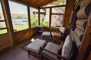 Interior - Relaxing Lakeside Resort-Cabin 6 (Olmstedville)
