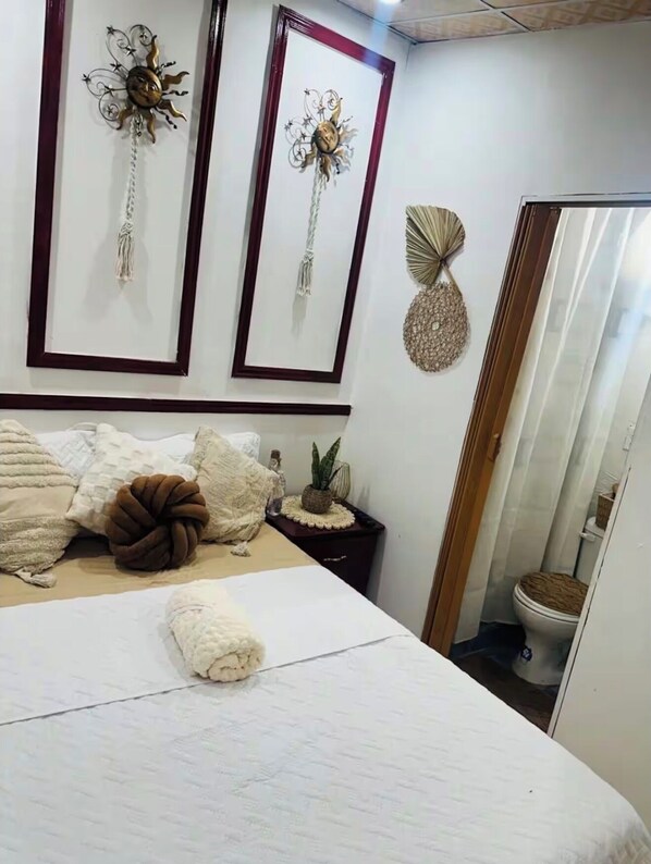 1 habitación, wifi y ropa de cama 