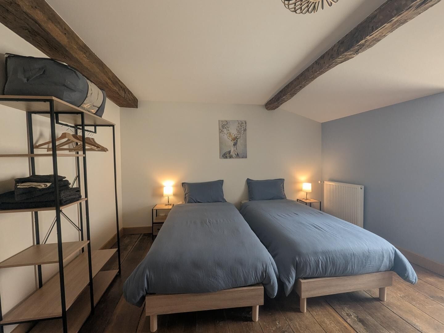 2 bedrooms, iron/ironing board, travel cot, free WiFi