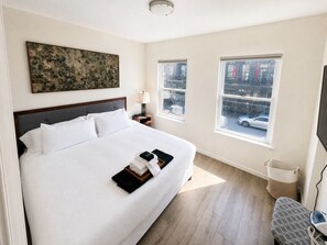 2 bedrooms, iron/ironing board, free WiFi, bed sheets