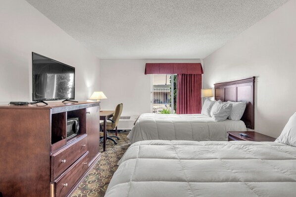 Desk, iron/ironing board, free WiFi, bed sheets