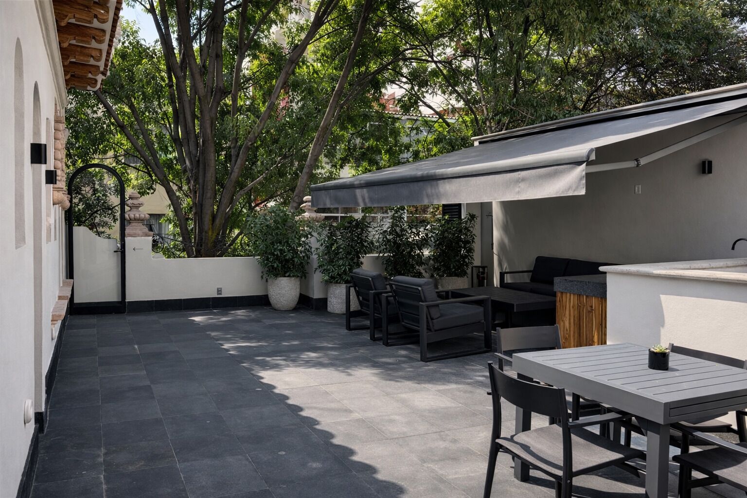 Terraza en la azotea