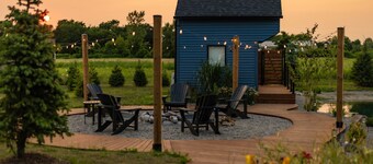The Pondhouse — Private Cabin with Sauna & Pond | Port Rowan