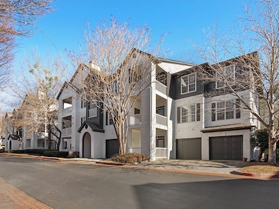 Spacious 3-bedroom/ 3 bath apartment with Attached Garage and 2 Balconies