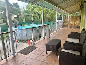 Idromassaggio all'aperto