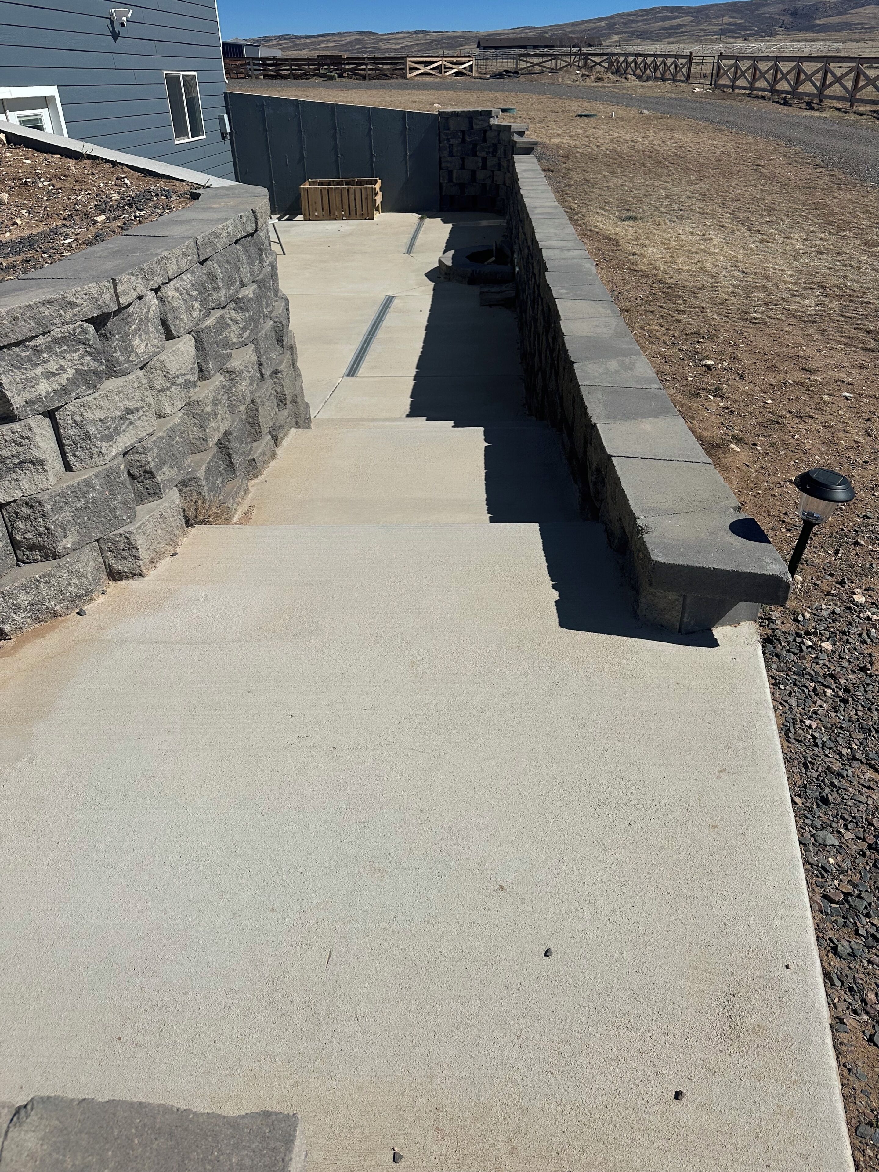 Enceinte de l’hébergement