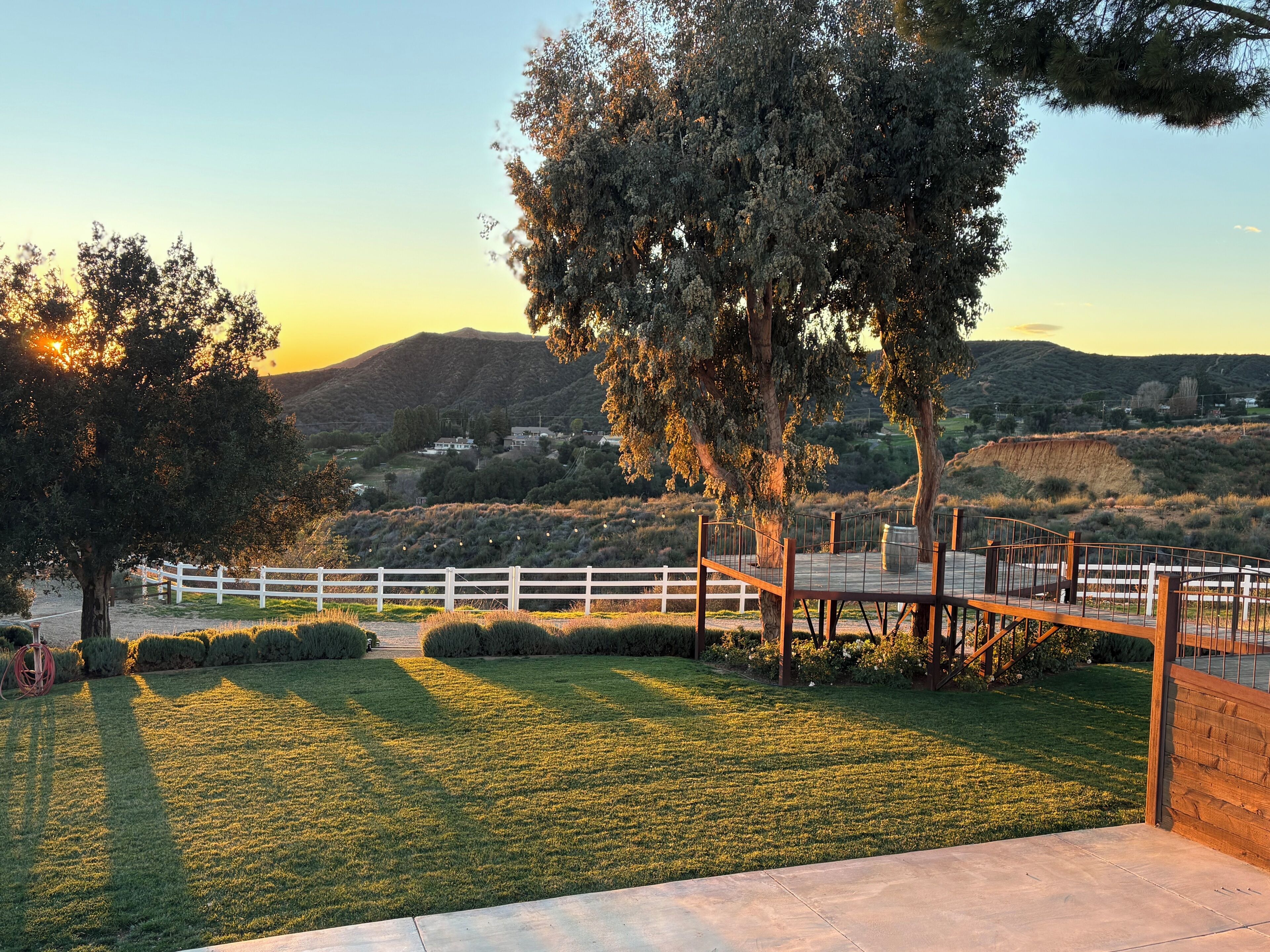 Terrain de l’hébergement 